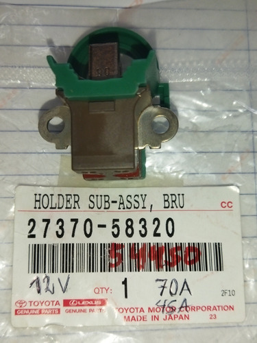 Carbonera Alternador Toyota Starlet Original 