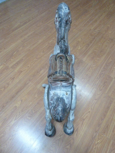 Caballo De Juguete, Metálico, Mobo Ingles , Años 1930-40