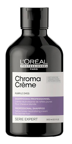 Shampoo Matizador L'oréal Serie Expert Chroma Crème X300ml