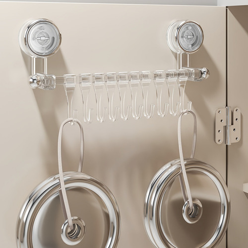. Estante De Cocina Con Ganchos Para Ventosas