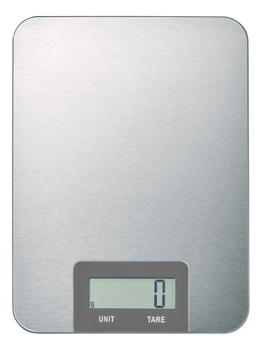 Balança Digital Culinaria Alta Precisão Inox Até 15kg Capacidade Máxima 15 Kg Cor Cinza