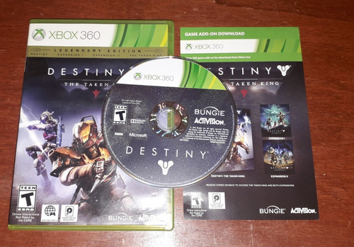Juego Destiny: The Taken King Legendary Edition Xbox 360 (Usado)