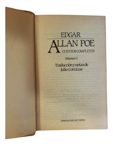 Cuentos Completos 2 Edgar Allan Poe - Julio Cortazar