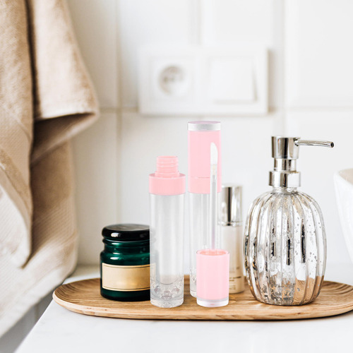 Botellas De Brillo De Labios Útiles De 8 Ml, 4 Unidades, Tub
