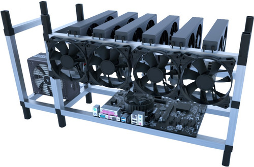 Rig Minero Armado X 3 Placa Video Rtx 3090 30dls Listo Uso