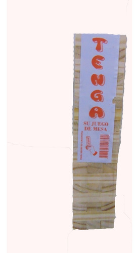 Jenga Yenga Juego De Ingenio Y Habilidad De Madera 54 Piezas
