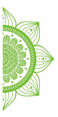 Imagem 6 de 10 de Adesivo Para Vidro Box Mandala Sementes - 50 X 1,00m
