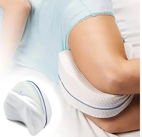 Almohada Descansa Piernas Memory Foam, Ergonómica.