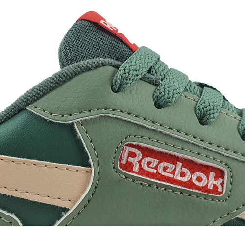 Zapatillas Reebok Lifestyle Hombre Glide Verde-rojo-bei Cli