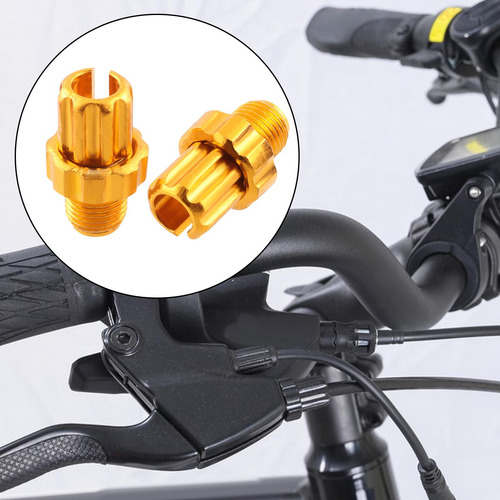 Palanca De Freno De Bicicleta, Tornillo De Ajuste, Oro