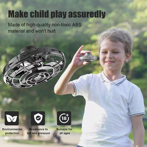 Mini Drone Flying Ball Luz Led Intermitente Para Ni~nas Y Ni