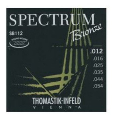 Cuerdas Guitarra Acustica - Thomastik (sb / 112) Spectrum Br