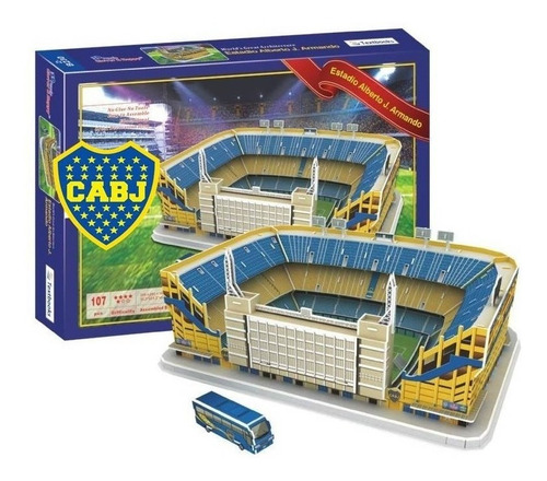 Maquete 3d Estádio La Bombonera Boca Juniors Oficial Store