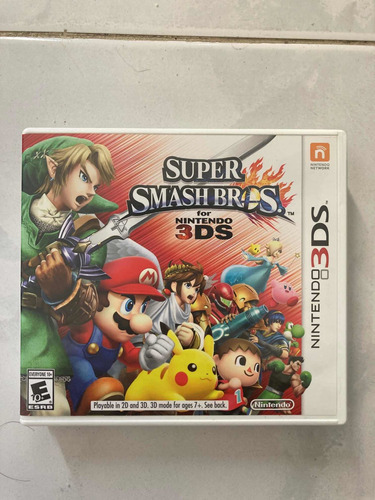 Cartucho Super Smash Bros For Nintendo 3ds