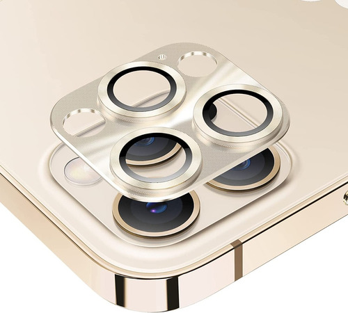 Imagen 1 de 10 de Protector Cámara De Aluminio Para iPhone 13 Pro / 13 Pro Max