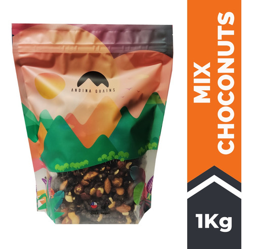 Mix De Frutos Secos Choco Nut 1 Kg Andina Grains