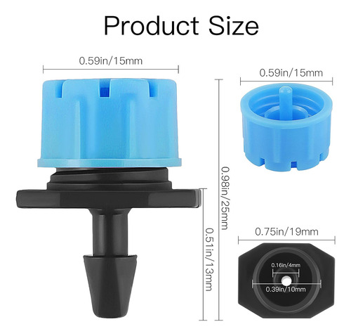 Goteros Ajustables Para Riego Con Emisor De Goteo Y Sistema