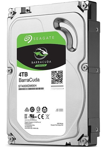 Seagate Disco D Barracu 4tb 256mb 5400rpm Sata3   B