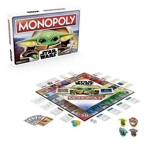 Monopoly Star Wars The Mandalorian Edition Disney Colección