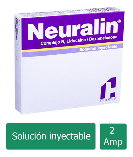 Neuralin 200 Mg/100 Mg/5 Mg/30mg/4 Mg Caja Con 2 Ampolletas
