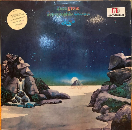 Disco Doble Lp - Yes / Tales From Topographic Oceans. Album