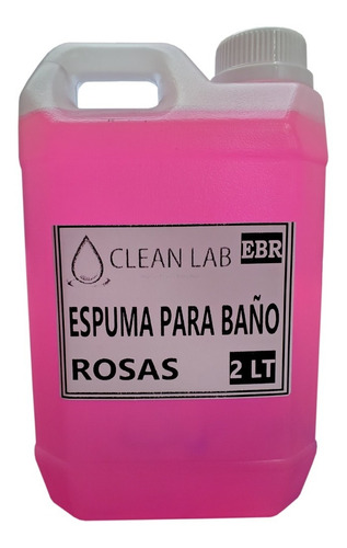 Espuma Para Baño X 2 Lts Rosas-manzana-trigo
