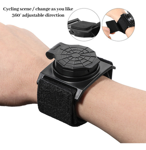 Espejo Retrovisor, Pulsera Giratoria De 360 Grados Para Bici