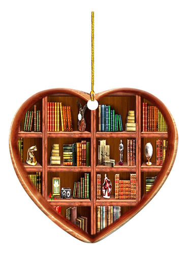 Estantería Colgante Para Libros, Diseño De D Love, Con Etiqu