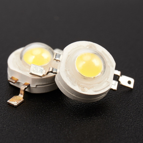 20 Diodos Led De Alta Potencia, 1 W, Ultrabrillantes, 3000 K