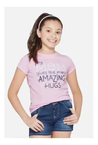 Camiseta violeta niña hotsell