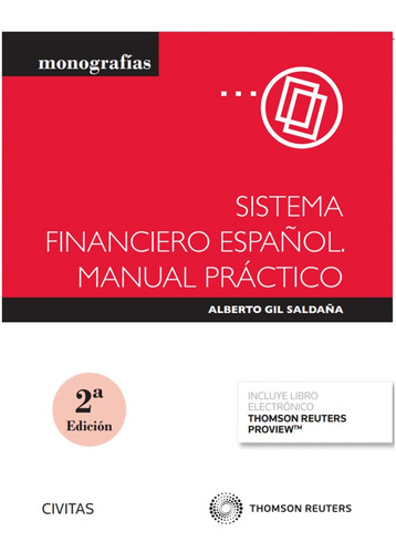 Sistema Financiero Español. Manual Práctico (papel + E-book)