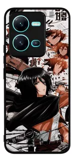 Funda Protector Case Para Vivo V25 5g Shingeki No Kyojin