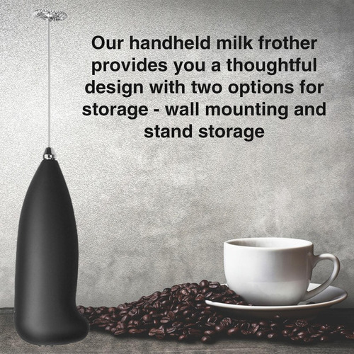 Espumador Para Café Espumador De Leche De Mano Batidora De L