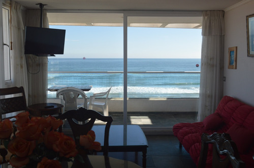 3 Dorm 2 Baños 8 Personas Frente Mar Disp: Desde 23 Febrero