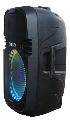 Imagen 2 de 3 de Parlante Aiwa Awsp15tk Bluetooth 15 1000w Trípode Micrófono