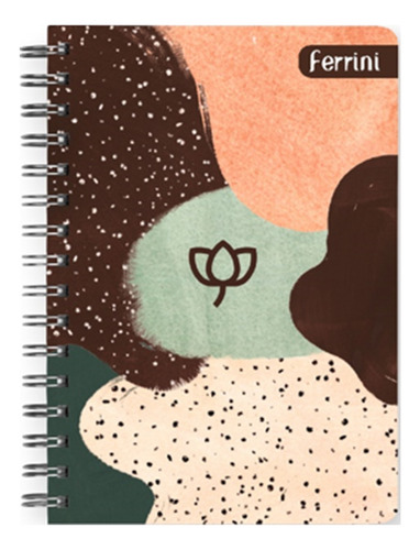 Libreta Francesa Ferrini 6pack Doble Aro Diseños 120h Color Raya