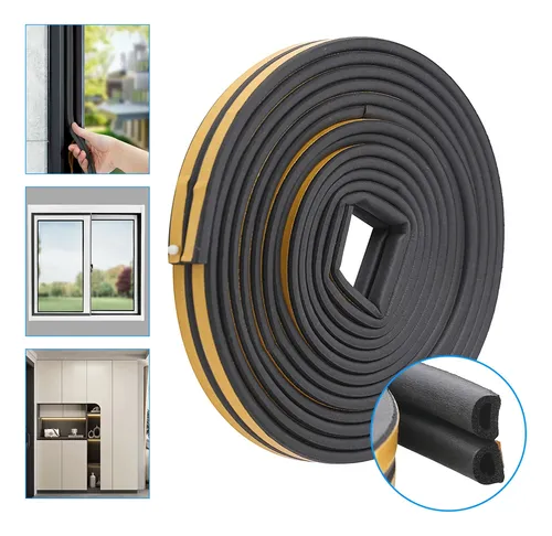 Tira De Goma Impermeable Para Baño, 50 Mm De Altura, Blanco/gris, Para