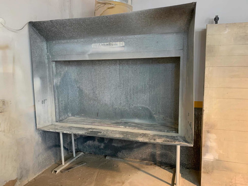 Cabina Pintura Frente Extraccion Compacto Impecable Aguado