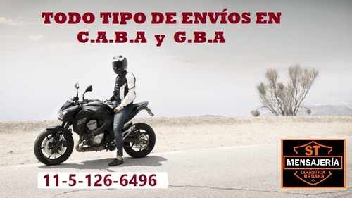 Imagen 4 de 4 de Mensajería En Moto Envíos Flex Caba Y Gba Motomensajeria