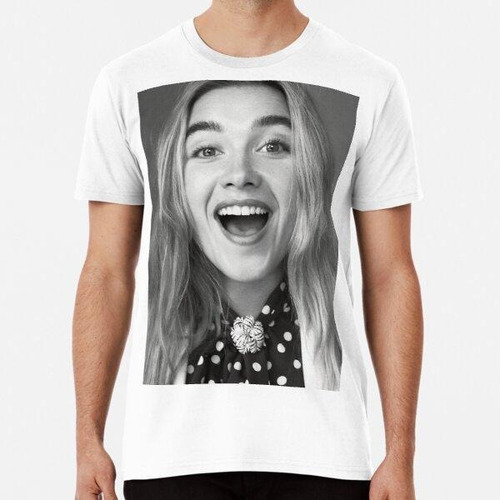 Remera Portada De Moda De Florence Pugh Algodon Premium