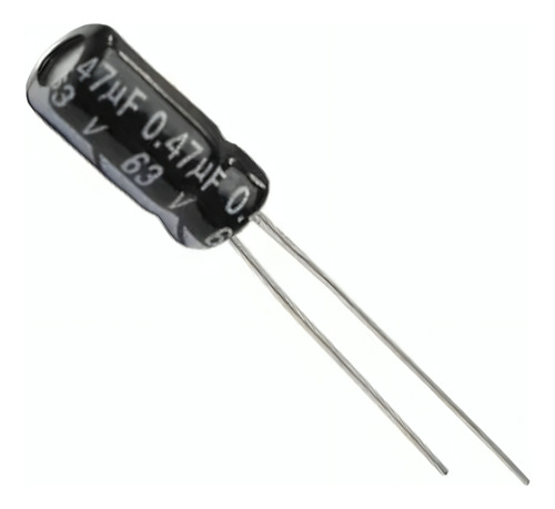 Capacitor Eletrolitico 0,47uf X 63v Envio Imediato