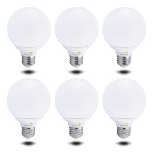 Bioluz Led Foco Forma Globo Led Ajustable G25 40 Vatio Ul 3