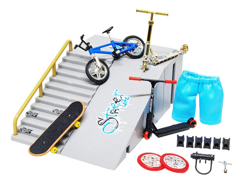 Kits De Inicio Con Rampa Para Monopatín Y Bicicleta, Patinet