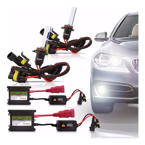 Kit Xenon Farol Milha Neblina Palio G3  2005 H1 8000k