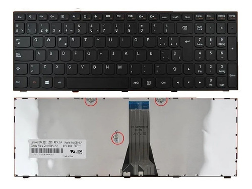 Teclado Lenovo G50-30 B50 Z50 B50-70 B50-30 G50-45 Español