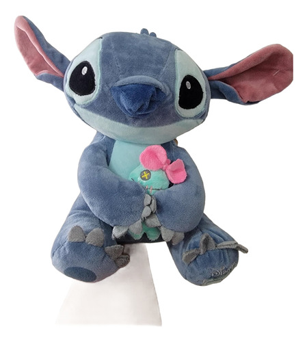 Peluche Stitch Suave Abrazable Kawaii Lilo Regalo Juguete Azul