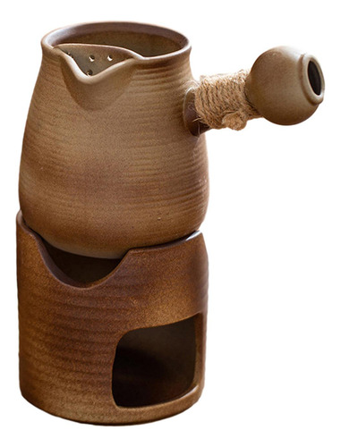 Tetera De Cerámica Infusor De Té Y Calentador De Tetera, L