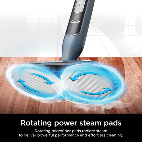 Steam Mop Shark Steam & Scrub S8000, Desinfectante, Azul