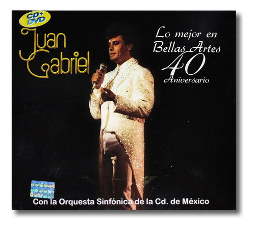 Juan Gabriel - Lo Mejor En Bellas Artes - Cd + Dvd