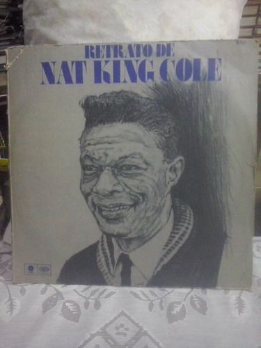 Disco Long Play  Retrato De Nat King Cole   En Buen Estado 